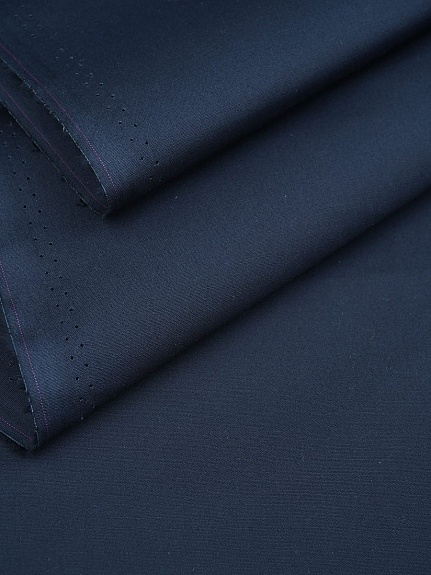 Импортный хлопок цв.Чернильно-синий, ш.1.55м, хлопок-100%, 120гр/м.кв