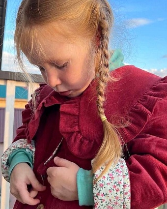 Жакет детский из микровельвета