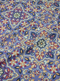 Сатин "Восточная романтика",  ш.2.35м, хлопок-100%, 110гр/м.кв