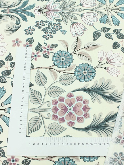 Бязь "Преображение" цв.сливочный, ш.2.2м, хлопок-100%, 110гр/м.кв