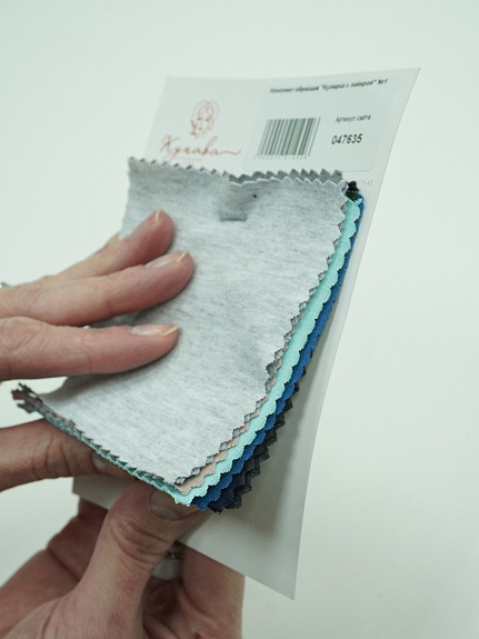 Комплект образцов "Кулирка с лайкрой" №1