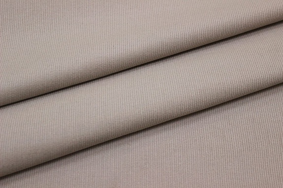 Микровельвет цв.Св.бежево-кофейный-2, СОРТ2, ш.1.48м, хлопок-100%, 180гр/м.кв