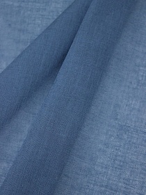 Мерный лоскут - Батист цв.Океановая синь, ш.1.48м, хлопок-100%, 60гр/м.кв