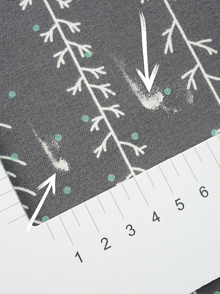 Теплый хлопок "Зимнее очарование" цв.темно-серый, СОРТ2, ш.1.5м, хлопок-100%, 160гр/м.кв