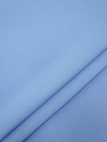 Вареный (стираный) хлопок цв.Небесный, ш.2.5м, хлопок-100%, 115гр/м.кв