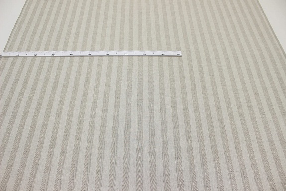 Полульняной жаккард "Елочка" цв.суровый, ш.1.6м, лен-50%, хлопок-50%, 200гр/м.кв