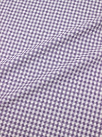 Вареный (стираный) хлопок "Клетка (0.4*0.4см)" цв.лавандовая дымка, ш.2.5м, хл-100%, 110гр/м.кв