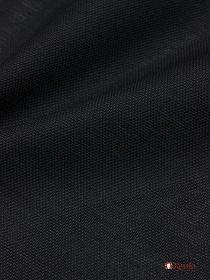 Рогожка цв.Черный с серым оттенком, ш.1.5м, хлопок-100%,160гр/м.кв#019212