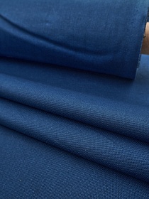 Рогожка цв.Этнографический синий, ш.1.5м, хлопок-100%, 150гр/м.кв