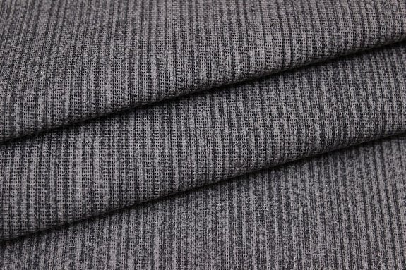 Рогожка "Темно-серый меланж", ш.2.2м, хлопок-100%, 165гр/м.кв