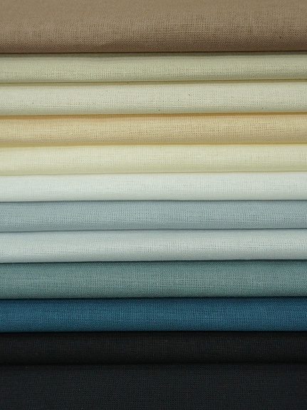 Набор тканей для рукоделия "Бязь однотонная: серо-бежевая гамма", 45*30 см, 12 шт