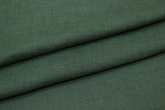 Лен костюмный с эффектом мятости цв.Сибирский кедр, СОРТ2, ш.1.45м, лен-100%, 190гр/м.кв