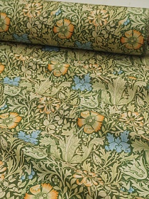 Перкаль Премиум Цифр.печать "Василек", ш.1.45м, хлопок-100%, 140гр/м.кв