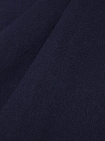 Хлопок крэш цв.Чернильно-синий флер-2, СОРТ2, ш.1.40м, хлопок-100%, 160гр/м.кв