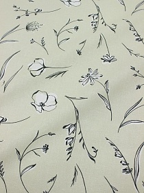 Полулен "Отражение", СОРТ2, ш.1.5м, лен-30%, хлопок-70%, 147гр/м.кв