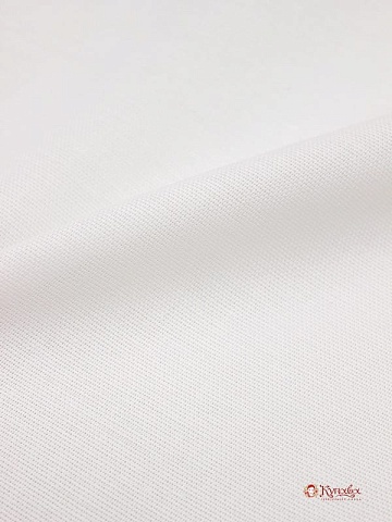 Мерный лоскут - Рогожка цв.Белый, СОРТ2, ш.1.5м, хлопок-100%, 155гр/м.кв