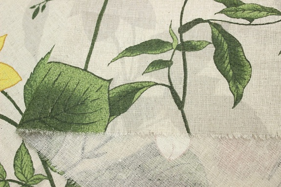 Полулен "Льняная весна" (на суровом), ш.1.5м, лен-30%, хлопок-70%, 140г/м.кв