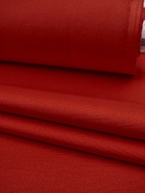 Ткань Дак цв.Темный красно-терракотовый, ш.1.8м, хлопок-65%, п/э-35%, 205гр/м.кв