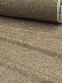 Муслин Премиум двухслойный гладкий "Объятия листвы", ш.2.5м, хлопок-100%, 120гр/м.кв