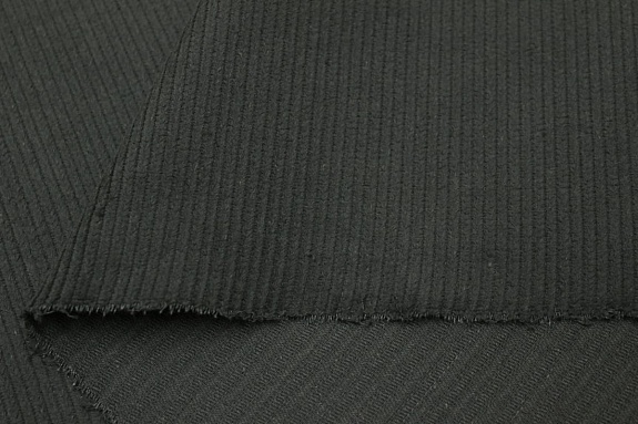 Вельвет цв.Темно-серый хаки, ш.1.48м, хлопок-100%, 220гр/м.кв