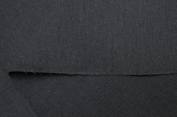 Саржа (твил) цв.Темный графитово-серый, ш.1.5м, хлопок-65%, п/э-35%, 240гр/м.кв