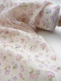 Лен костюмный (Digital) "Александрина", ш.1.45м, лен-100%, 180гр/м.кв