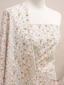 Импорт. хлопок "Цветочные кружева", ш.1.45м, хлопок-100%, 100гр/м.кв