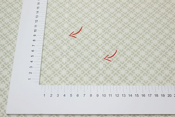 Сатин "Тропический рай - орнамент", (комп.), ш.2.2м, хлопок-100%, 115гр/м.кв