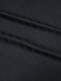 Сатин-страйп цв.Черный (1см*1см), ш.2.2м, хлопок-100%, 135гр/м.кв