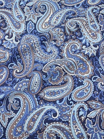 Фланель "Азарина" цв.синий, ш.0.9м, хлопок-100%, 180гр/м.кв