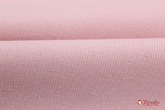 Брак(цена снижена) Микровельвет цв.Винтажный пыльно-розовый, ш.1.42м, хлопок-100%, 200гр/м.кв