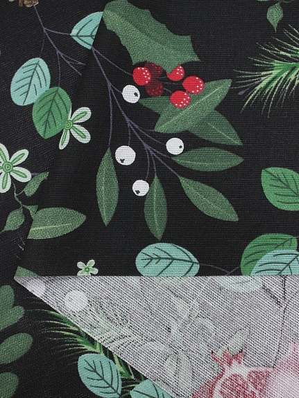 Рогожка "Гранатовый сад", ш.1.5м, хлопок-100%, 165гр/м.кв