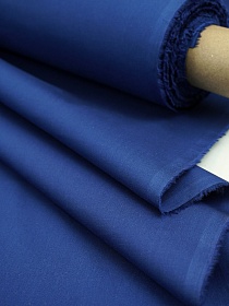 Импортный хлопок цв.Васильково-синий , ш.1.55м, хлопок-100%, 115гр/м.кв