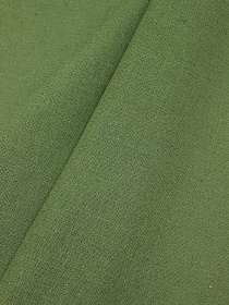 Полулен цв.Болотно-зеленый, ш.2.2м, лен-30%, хлопок-70%, 155гр/м.кв