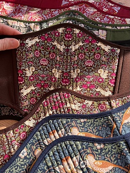 Корсет из хлопка "Сказочная лужайка"