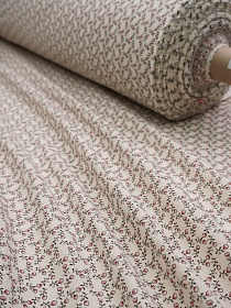 Теплый хлопок "Винтажная брусничка" цв.св.телесно-желтый, ш.1.5м, хлопок-100%, 165гр/м.кв