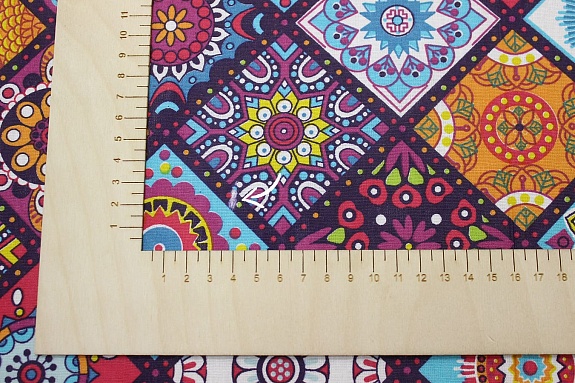 Бязь "Калейдоскоп", ш.1.5м, хлопок-100%, 120гр/м.кв