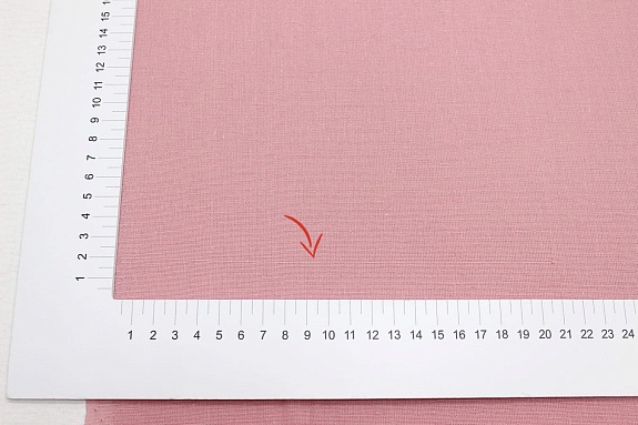 Полулен с умягчением цв.Розовая дымка, СОРТ2, ш.1.5м, лен-30%, хлопок-70%, 140гр/м.кв.