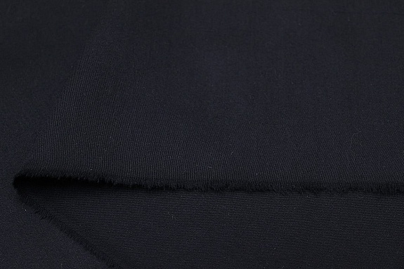 Сатин цв.Черный, ш.1.6м, хлопок-100%, 135гр/м.кв