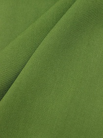 Брак(уценка) Штапель цв.Темный кленово-зеленый, ш.1.45м, вискоза-100%, 110гр/м.кв 