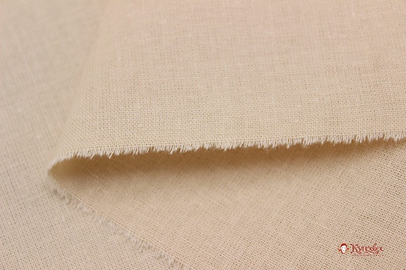 Бязь цв.Св.телесный с персиковым оттенком, ГОСТ, ш.1.5м, хлопок-100%, 142гр/м.кв