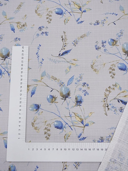 Ткань для столового белья с пропиткой "Летний вальс", ш.1.55м, хлопок-100%, 170гр/м.кв