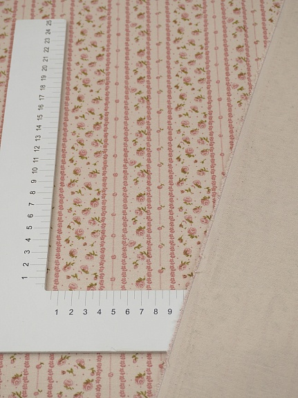 Теплый хлопок "Виржини" цв.бежево-молочный, ш.1.5м, хлопок-100%, 160гр/м.кв