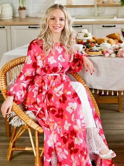 Платье из штапеля "Лоретта"