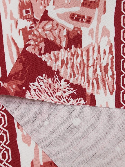 Дорожка "Полет Санты", ш.0.5м, хлопок-100%, 228гр/м.кв