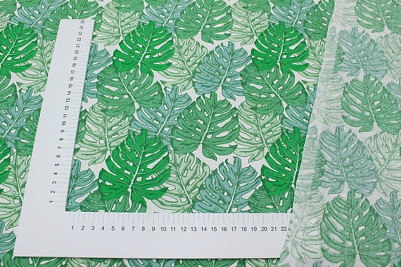 Поплин "Сочные тропики", СОРТ2,  ш.1.5м, хлопок-100%, 115гр/м.кв