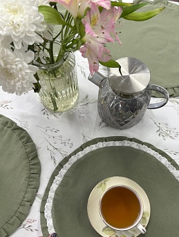 Скатерть из ткани Дак/Duck (Digital) "Ласковый ветер"