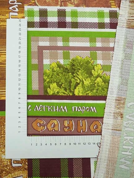 Вафельное полотно "Банные традиции", ш.1.5м, хлопок-100%, 145гр/м.кв