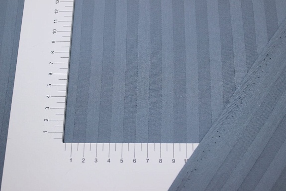 Сатин-страйп цв.Сине-зеленая дымка (1см*1см), ш.2.2м, хлопок-100%, 135гр/м.кв