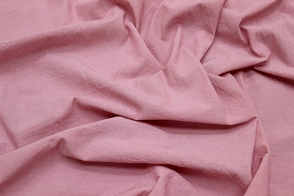 Вареный (стираный) хлопок цв.Св.винтажно-розовый меланж, ш.2.5м, хлопок-100%, 115гр/м.кв
